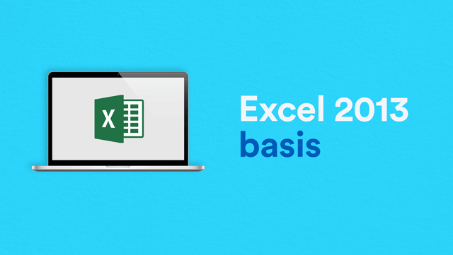 Excel 2013 basis