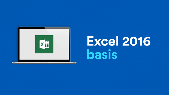Excel 2016 – basis