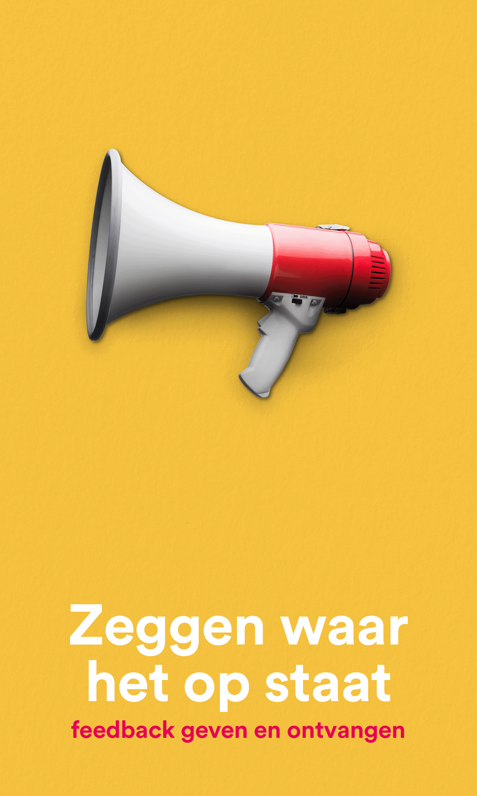 Afbeelding voor Zeggen waar het op staat 