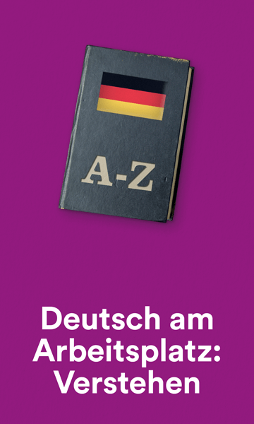 Afbeelding voor Deutsch am Arbeitsplatz – Verstehen
